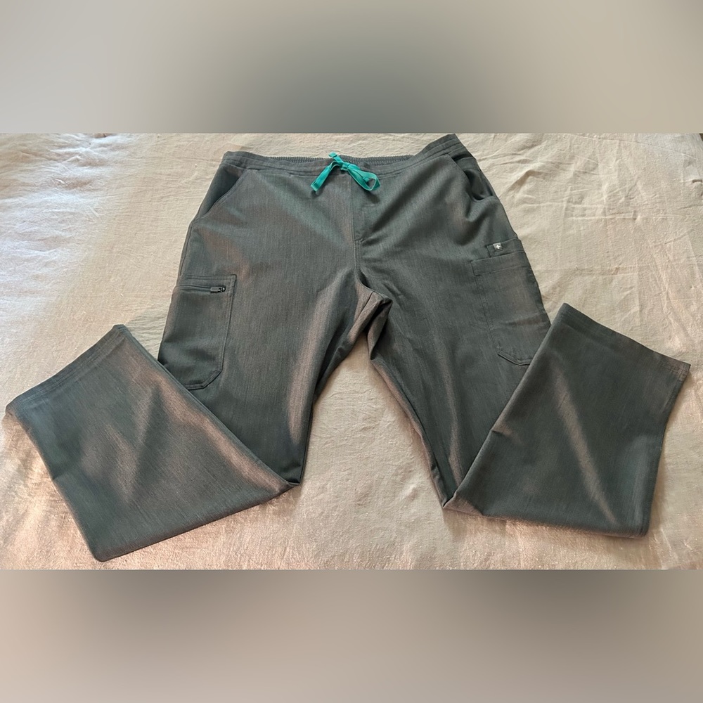 Figs YOLA Skinny Scrub Pant Women XL Graphite Gray